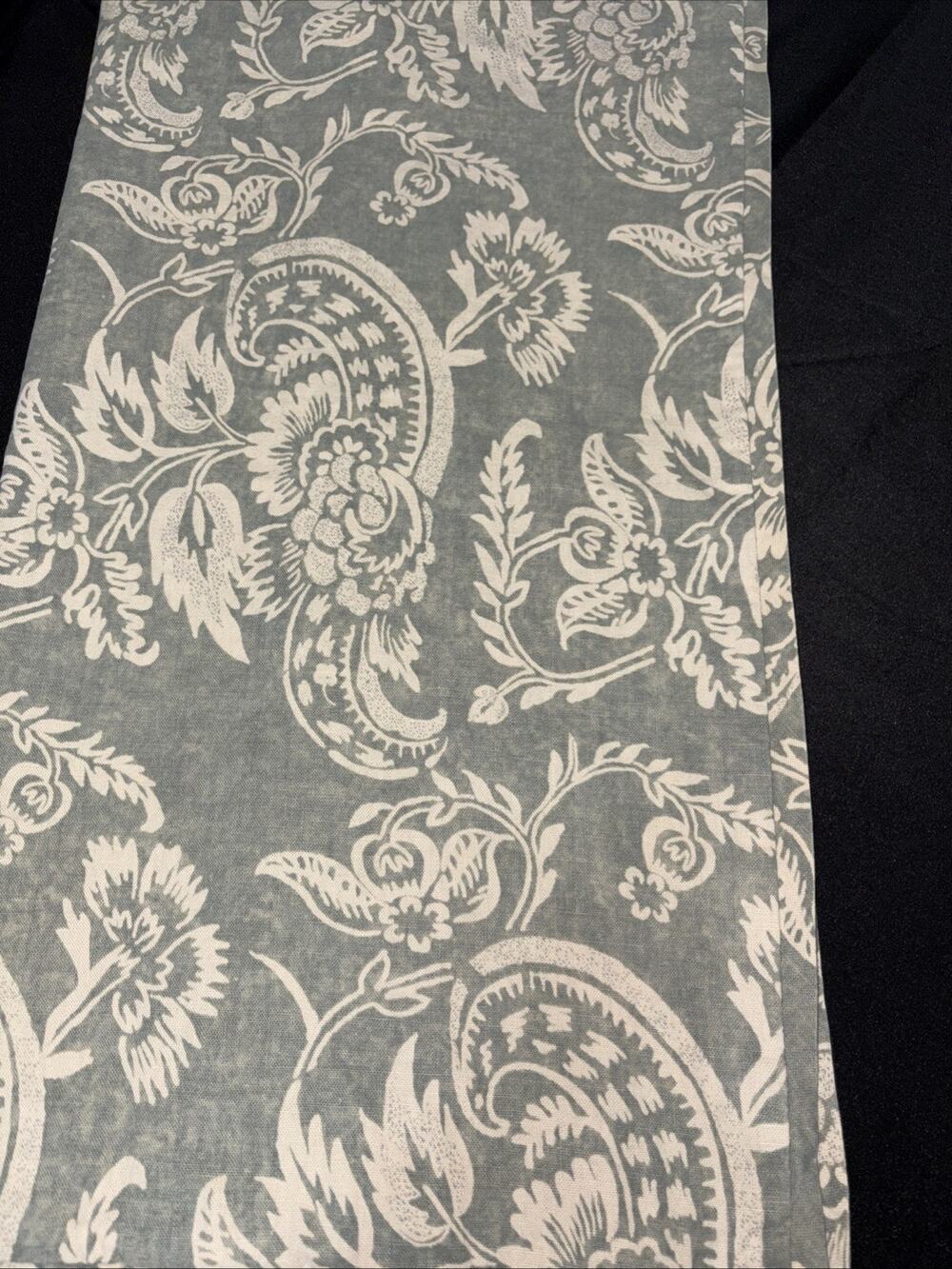 Pottery Barn Alessandra Euro Women Cotton Sage Green Pillow Sham